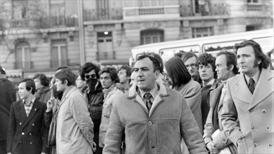 Manifestation des militants d'Ordre Nouveau, Paris, 1973