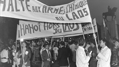 Manifestation anti-Gorbatchev, Paris, 1985