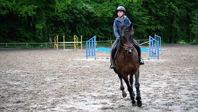 Equitation, France