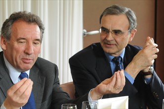 François Bayrou et François d'Orcival