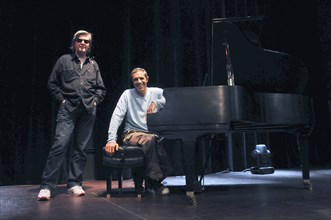 Gérard Manset et Julien Clerc