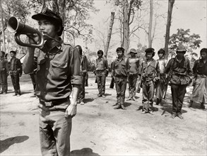 Ethnic Karen guerrilla in Myanmar