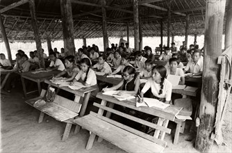 Ethnic Karen guerrilla in Myanmar