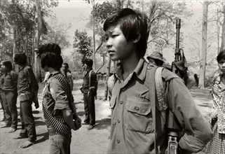 Ethnic Karen guerrilla in Myanmar