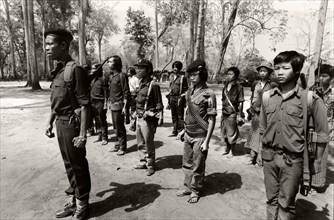 Ethnic Karen guerrilla in Myanmar