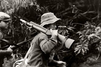 Ethnic Karen guerrilla in Myanmar