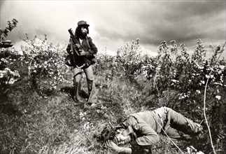 Ethnic Karen guerrilla in Myanmar