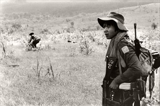 Ethnic Karen guerrilla in Myanmar