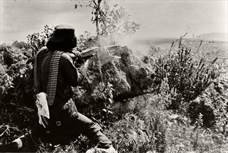 Ethnic Karen guerrilla in Myanmar