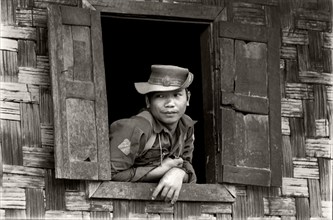 Ethnic Karen guerrilla in Myanmar