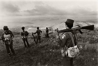 Ethnic Karen guerrilla in Myanmar