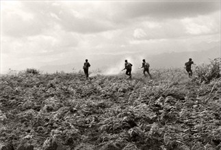 Ethnic Karen guerrilla in Myanmar