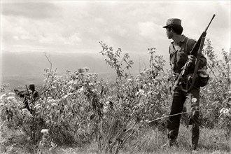 Ethnic Karen guerrilla in Myanmar