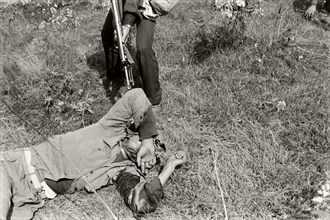 Ethnic Karen guerrilla in Myanmar