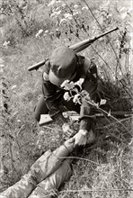 Ethnic Karen guerrilla in Myanmar