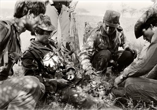 Ethnic Karen guerrilla in Myanmar