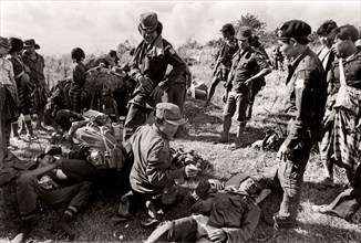 Ethnic Karen guerrilla in Myanmar