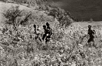 Ethnic Karen guerrilla in Myanmar