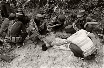 Ethnic Karen guerrilla in Myanmar