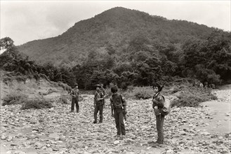 Ethnic Karen guerrilla in Myanmar