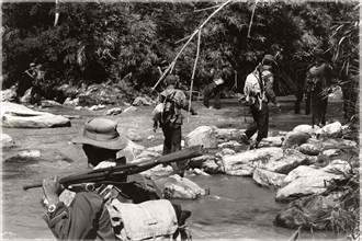 Ethnic Karen guerrilla in Myanmar