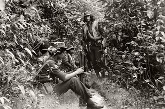 Ethnic Karen guerrilla in Myanmar