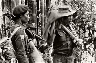 Ethnic Karen guerrilla in Myanmar