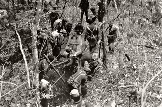 Ethnic Karen guerrilla in Myanmar