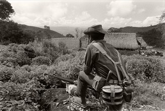 Ethnic Karen guerrilla in Myanmar