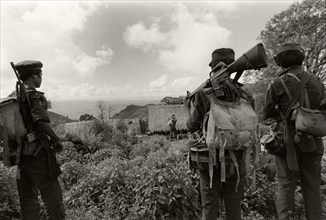 Ethnic Karen guerrilla in Myanmar