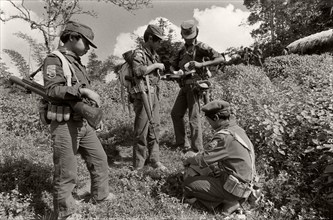 Ethnic Karen guerrilla in Myanmar