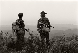 Ethnic Karen guerrilla in Myanmar