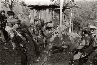 Ethnic Karen guerrilla in Myanmar