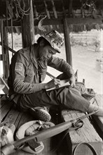 Ethnic Karen guerrilla in Myanmar