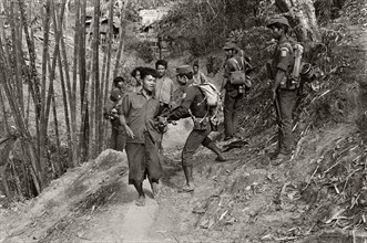 Ethnic Karen guerrilla in Myanmar