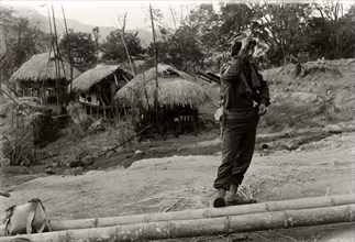 Ethnic Karen guerrilla in Myanmar