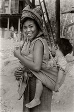 Ethnic Karen guerrilla in Myanmar