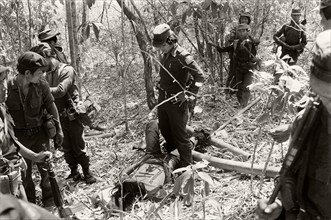 Ethnic Karen guerrilla in Myanmar