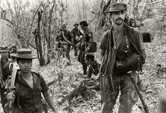 Ethnic Karen guerrilla in Myanmar