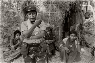 Ethnic Karen guerrilla in Myanmar