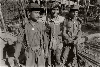 Ethnic Karen guerrilla in Myanmar