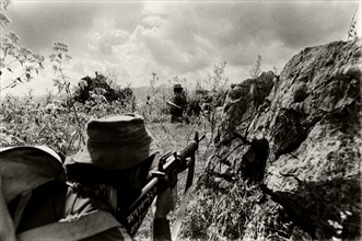 Ethnic Karen guerrilla in Myanmar