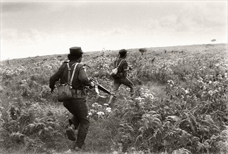 Ethnic Karen guerrilla in Myanmar