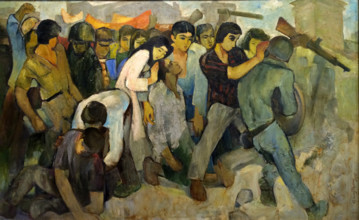 VIETNAM-CULTURE-MUSEE-PEINTURE