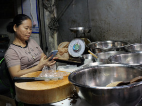 THAILANDE-SOCIETE-COMMERCE