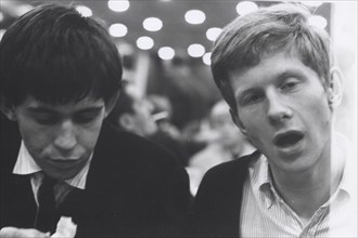 Keith Richards et Andrew Olham au Motorway Café (1963)