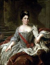 Catherine Ière de Russie, par Nattier