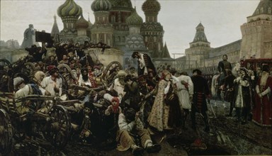 Sourikov, Le matin de l'exécution des Streltsy