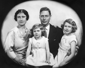 La famille royale britannique en 1930