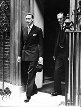 George VI et Chamberlain